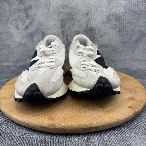 New Balance 327 Shoes Womens Size 9 White Gray Black Casual Sneakers WS327FE - Picture 2 of 9